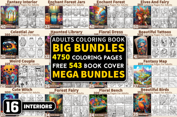 Download 4750 Big Adults Coloring Pages Bundle - Bundle Collection
