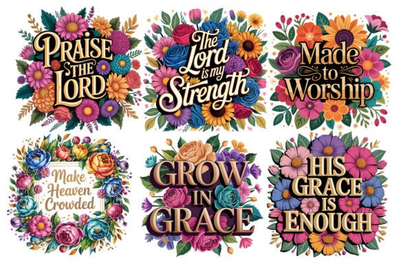 Download Floral Christian PNG Bundle, - Bundle Collection