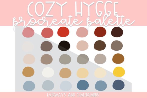 Download Cozy Hygge Procreate Color Palette - Cozy hygge Collection
